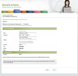 Demarle at Home Sales Ordering